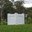 Hamptons PVC Square Planter Box