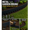Corten Brown Steel Garden Edging - 150mm high - 1 Piece - PICKUP