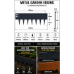 Corten Brown Steel Garden Edging - 150mm high - 1 Piece - PICKUP