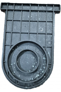 End Cap for Heavy Duty Polymer Drainage Channel PICKUP