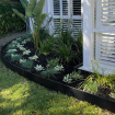 Black Gal Metal Garden Edging - 125mm high - 10 Pieces