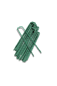 50x U-Pins Fastening Lawn Pegs - Weed Mat Lawn pegs